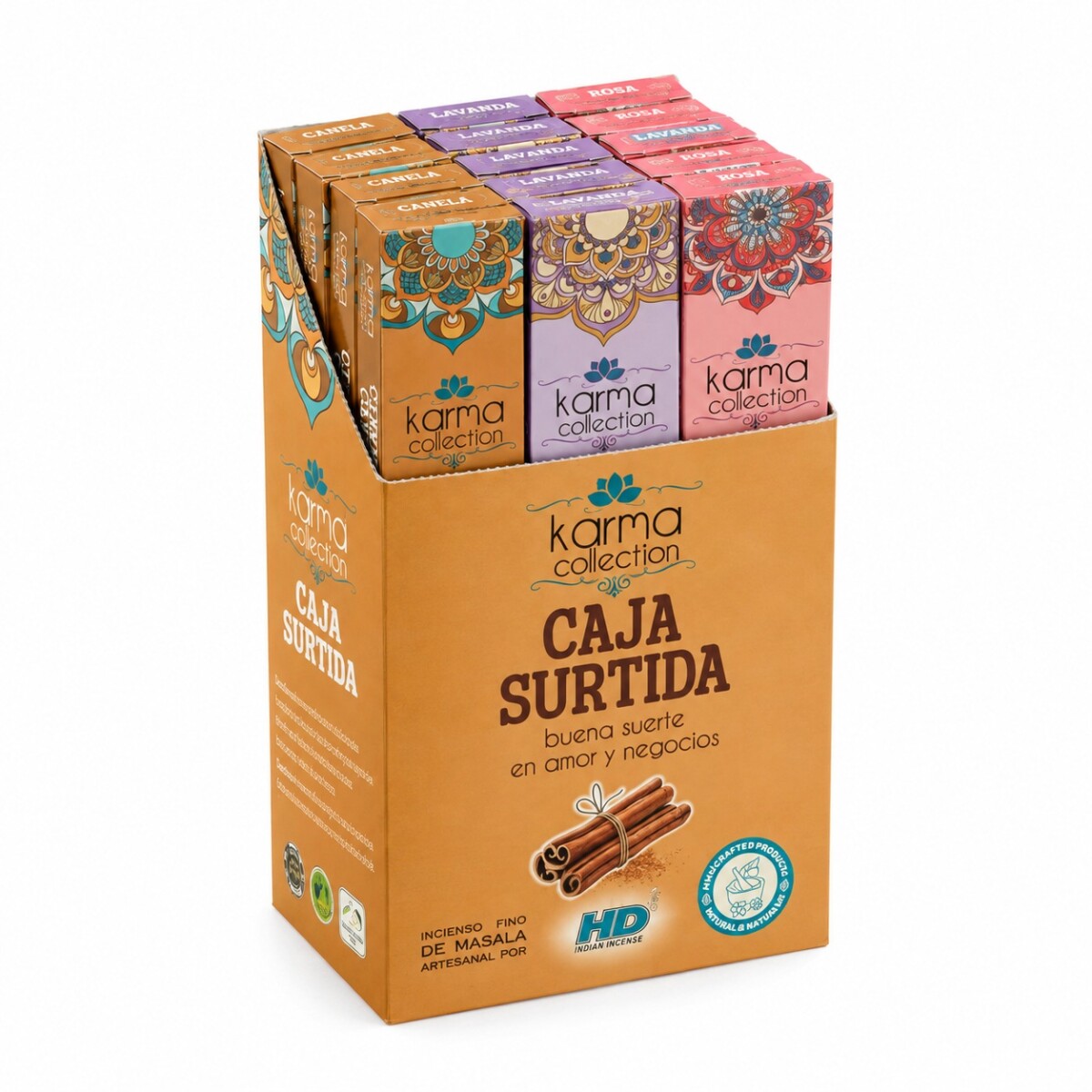INCIENSO HARI DARSHAN KARMA 15GR X12 - Caja Surtida 