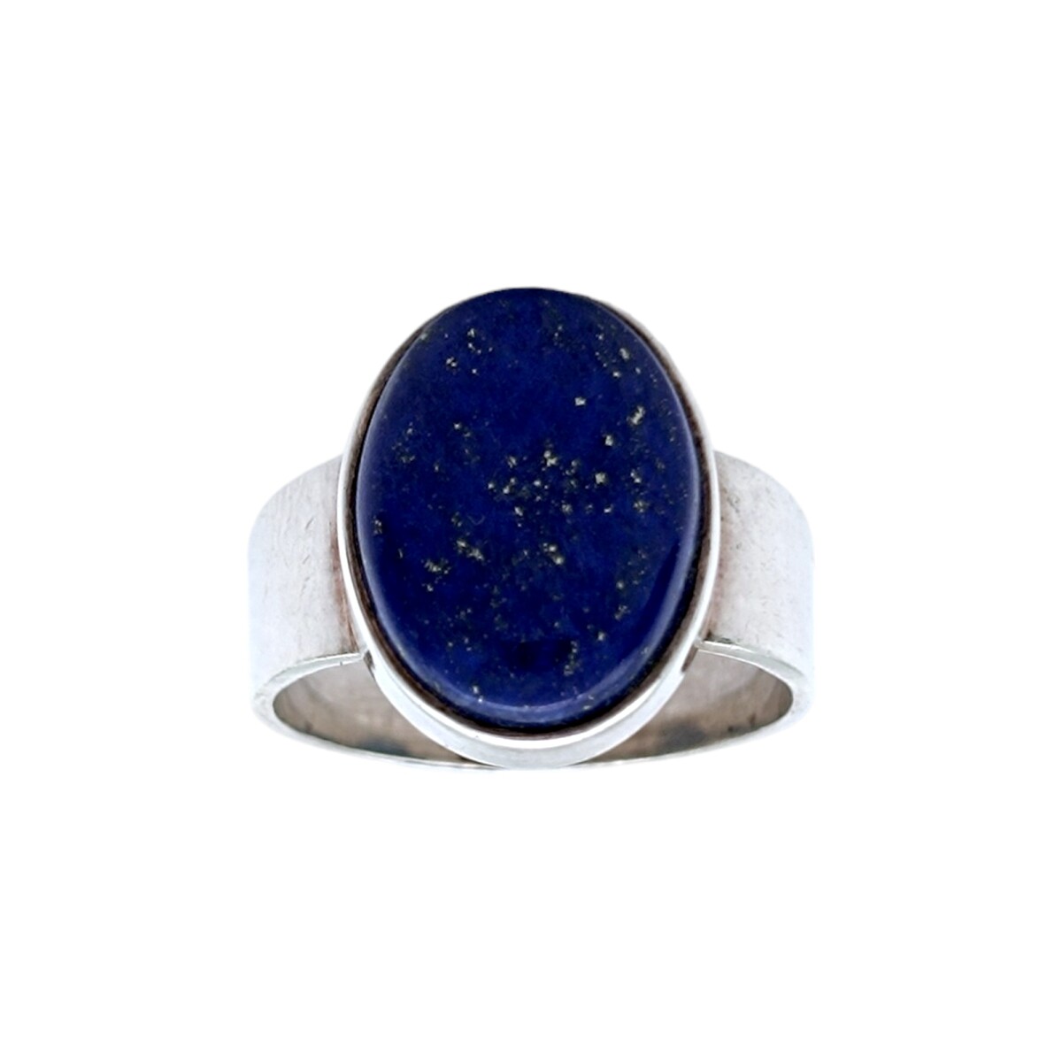 Anillo Oval-Plata 925-Piedra Lapislázuli-AN4481 - conpiedra 