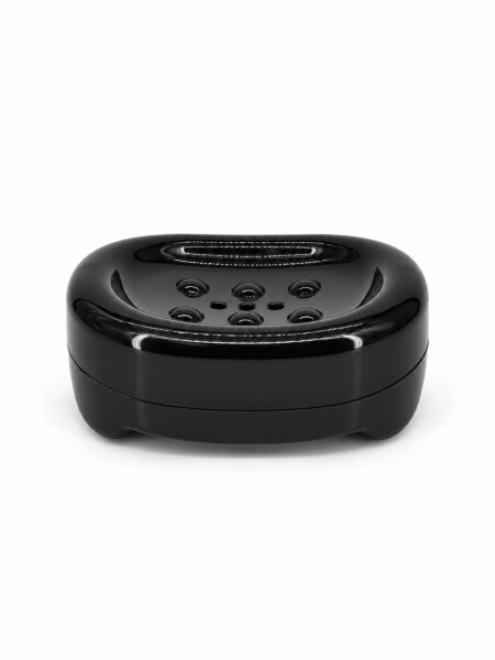 JABONERA PLASTICO GRIS OSCURO