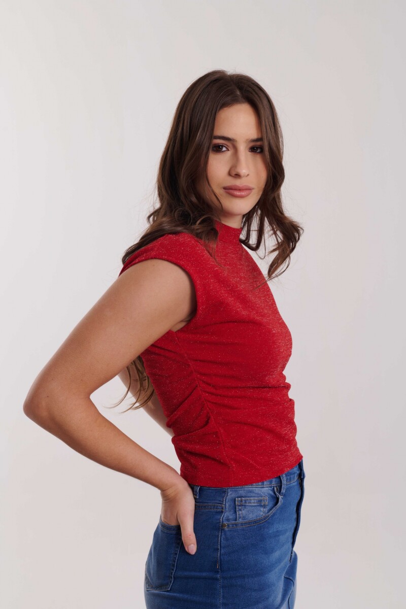 REMERA REBECA ROJO