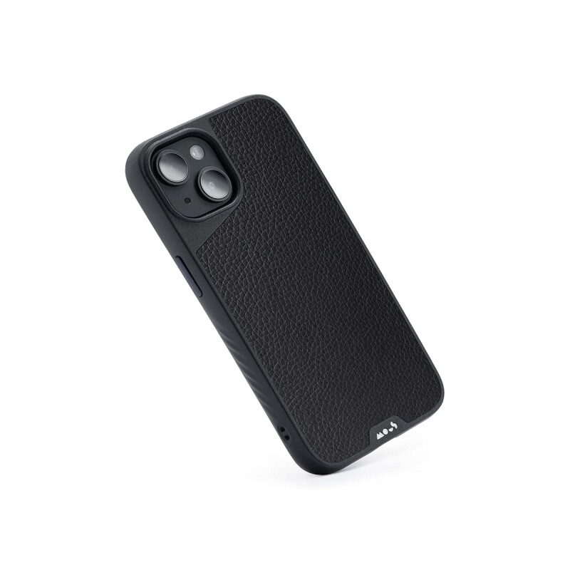 Protector iPhone 13/14 Mous Limitless 5.0 cuero color negro Protector Iphone 13/14 Mous Limitless 5.0 Cuero Color Negro