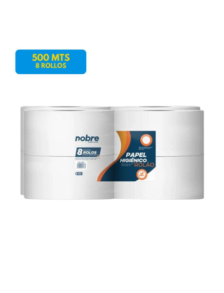 PAPEL HIGIÉNICO EXTRA BLANCO 500MT, 8 ROLLOS PAPEL HIGIÉNICO EXTRA BLANCO 500MT, 8 ROLLOS