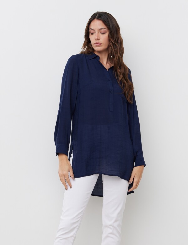 Blusa Oversized AZUL