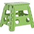 Banco Plegable Multiuso Resistente Banquito 32 Cm Alto 90 Kg Color Variante Verde