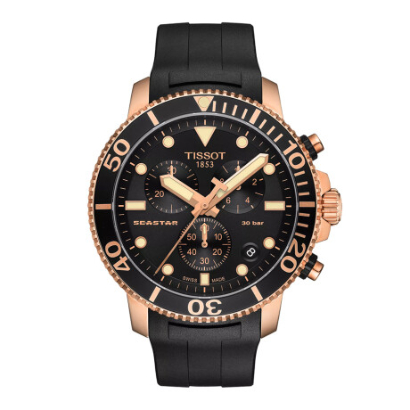Reloj Tissot SEASTAR 1000 CHRONOGRAPH con correa de goma negra Reloj Tissot SEASTAR 1000 CHRONOGRAPH con correa de goma negra