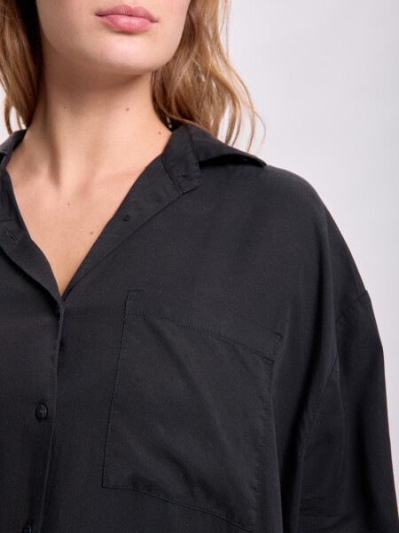 Camisa liocel Negro