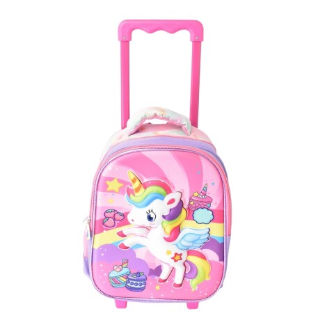 MOCHILA CARRITO UNI LILA