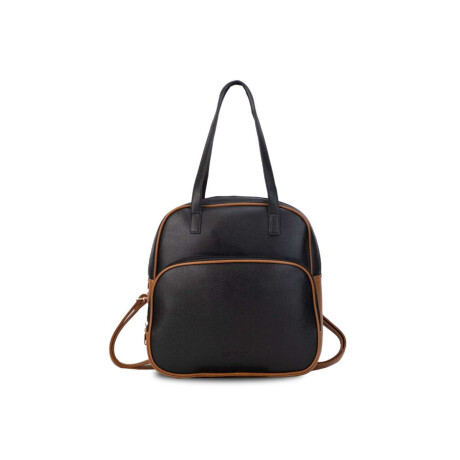 Mochila Clara Negro y Suela