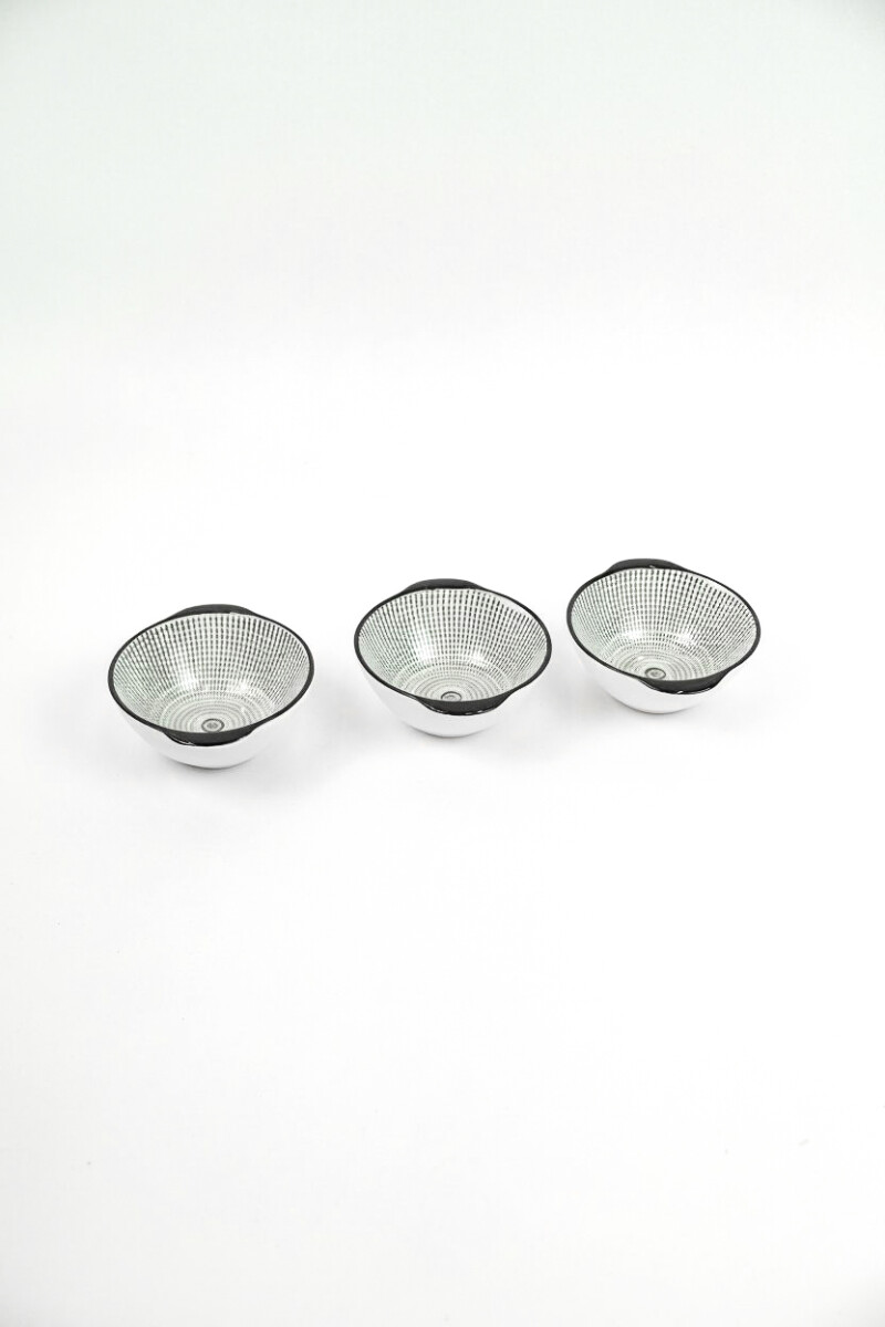 Bowl Sami, Set 3 Pcs - Estampado 2 