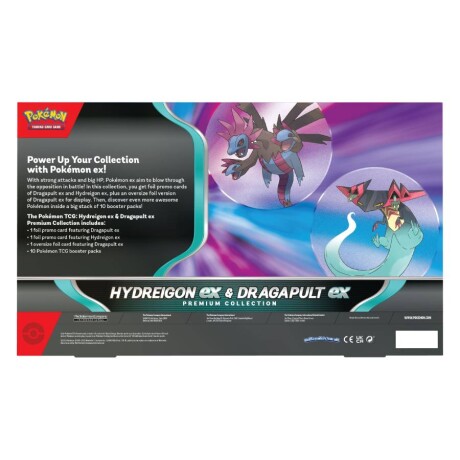 Pokemon TCG: Premium Collection - Hydreigon EX & Dragapult EX [Inglés] Pokemon TCG: Premium Collection - Hydreigon EX & Dragapult EX [Inglés]