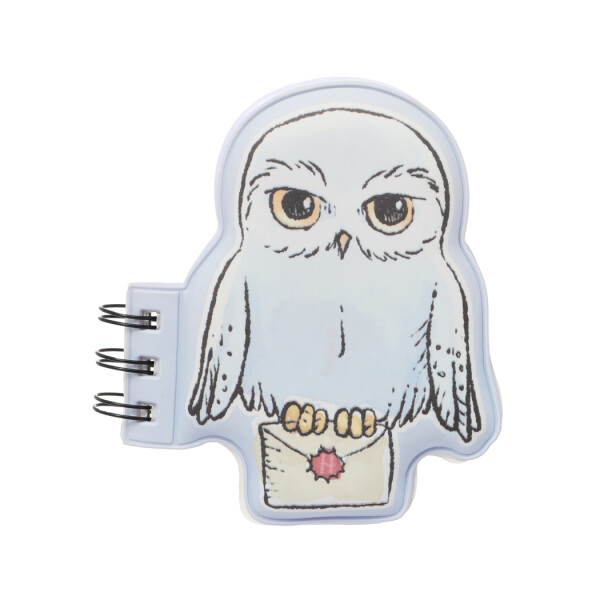 Libreta puffy Harry Potter Hedwig