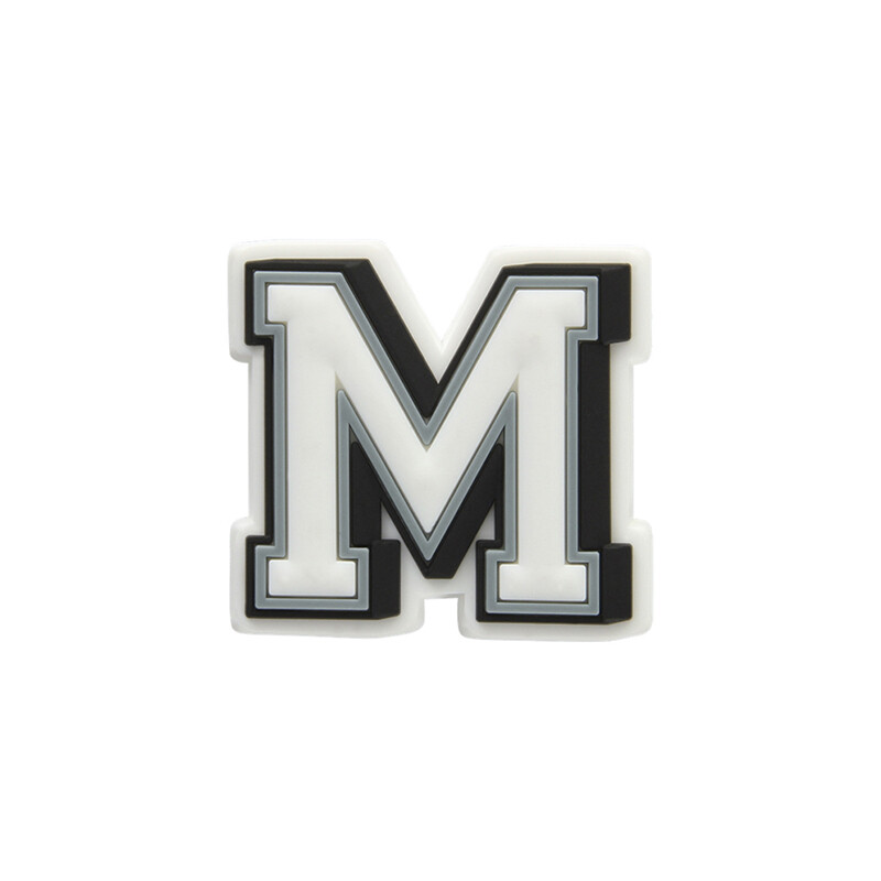 Jibbitz™ Charm Letter M Multicolor