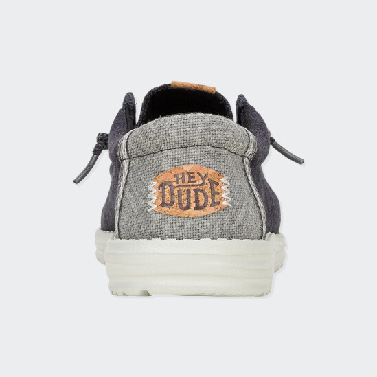 Zapatos Hey Dude Wally Jute Gris