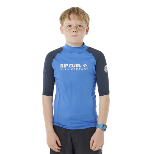 Lycra Rip Curl Shock Upf Niño - Azul Lycra Rip Curl Shock Upf Niño - Azul