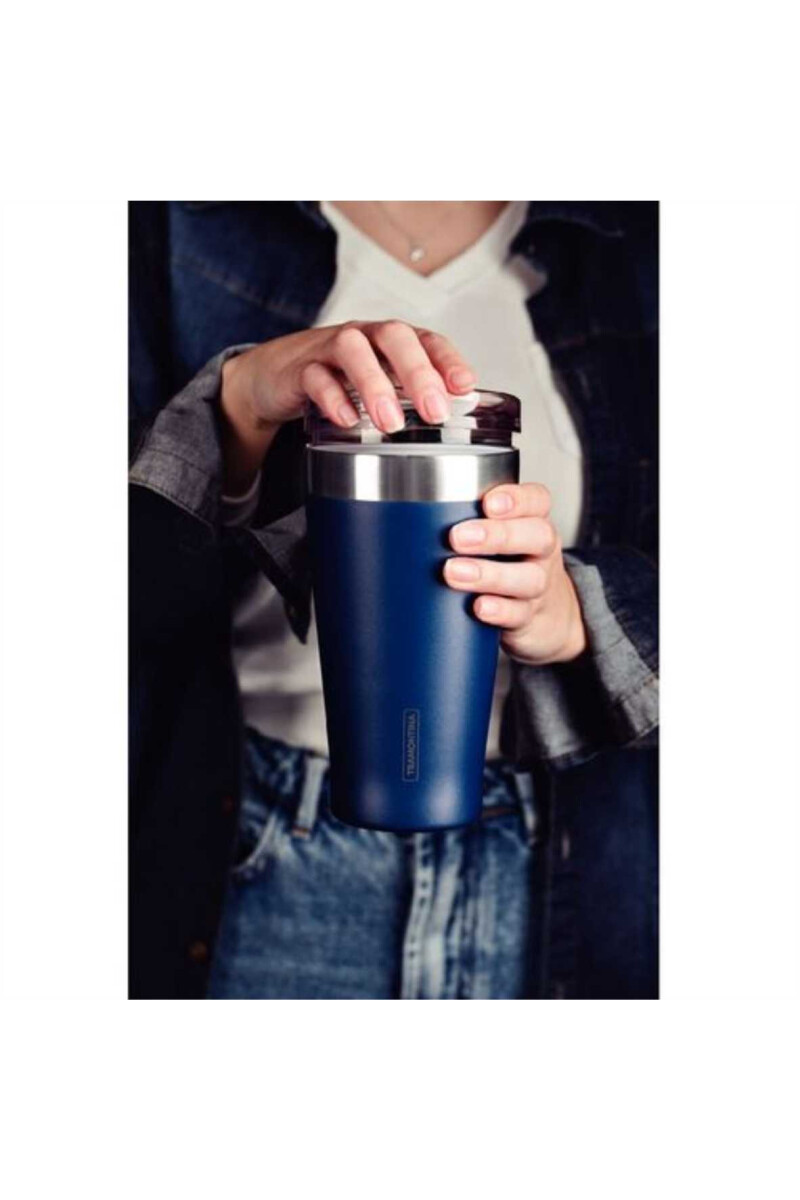 TRAMONTINA - VASO TERMICO C/T 550ML AZUL TRAMONTINA - VASO TERMICO C/T 550ML AZUL