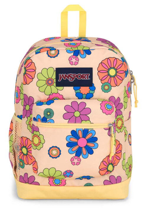 MOCHILA JANSPORT CROSS TOWN PLUS POWER TO THE FLOWER