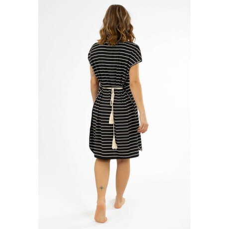Vestido nautico liso Rayas/escoces
