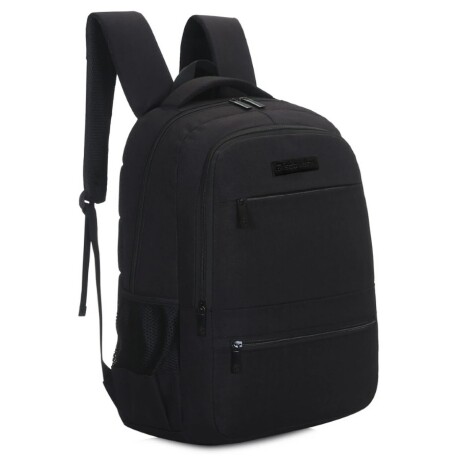 Mochila urbana Discovery clásica 15991 con porta Notebook Negra