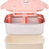 Lunchera bento box BUBA pastel colors gatita