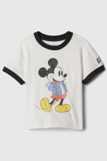 Remera Disney Toddler Niño New Off White Opt1