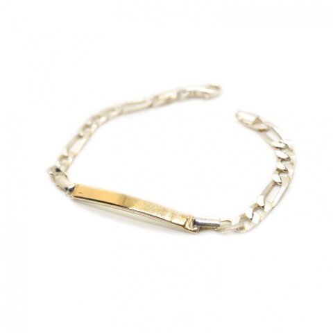 Pulsera en Oro y Plata 925 Pulsera en Oro y Plata 925