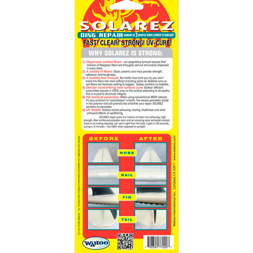 Solarez Polyester Ding Repair 0.5 Oz Tube Solarez Polyester Ding Repair 0.5 Oz Tube