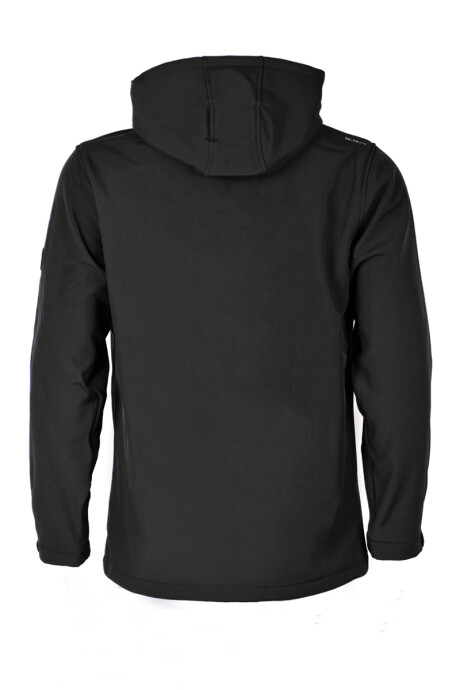 Campera de Neopreno para hombre con capucha desmontable Color Negro