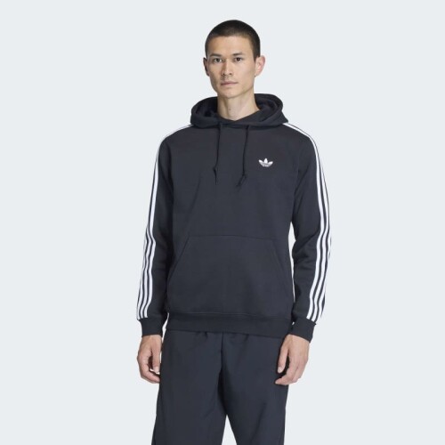 Canguro Adidas 3 Rayas Negro