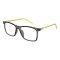 Lentes de vista Chilli Beans Cuadrado Negro/Amarillo