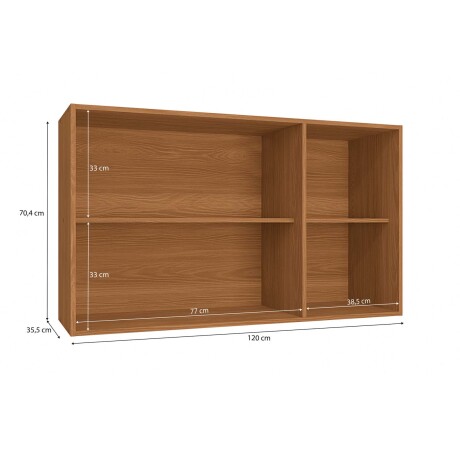 AEREO 120 CM MDF-Y-MDP MARRON GÉNOVA