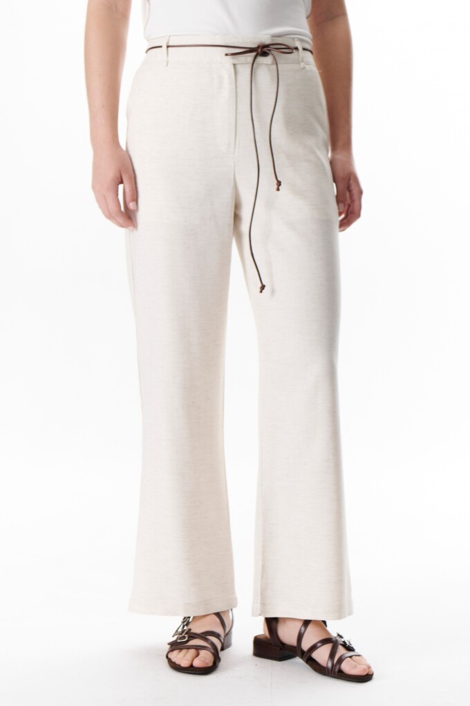 PANTALON LINO LYRIO BEIGE