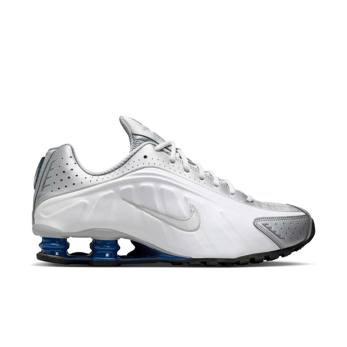 Championes Nike Shox R4 de Hombre - blanco 