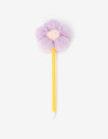 Lapices y Lapiceras Lapicera Lapicera Con Flor De Plush - Violeta Lila