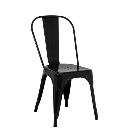 Silla Clásica Tolix - Negro 5453 Silla Clásica Tolix - Negro 5453