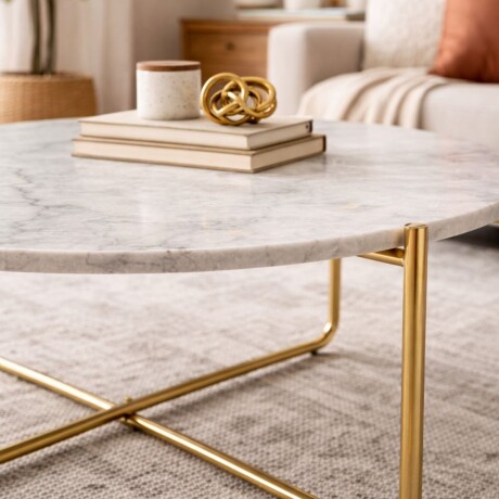 Mesa de centro TIMPA Blanco - UNICO