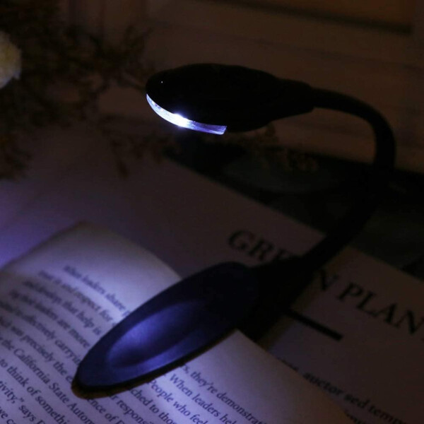 Lampara Led Nocturna Flexible Para Lectura Calidad Gtia Variante Color Negro