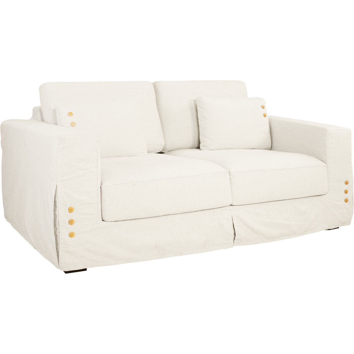 SILLÓN - 3 CUERPOS TELA NATURAL-BEIGE MONET IVORY 