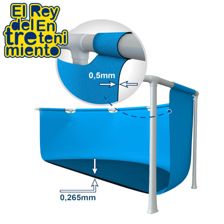 Piscina Intex Estructural Estampada 4485 L 305x76 - OUTLET Piscina Intex Estructural Estampada 4485 L 305x76 - OUTLET