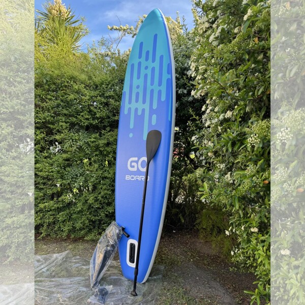 Tabla Stand Up Paddle Board Inflable 3.35 + Accesorios AZUL