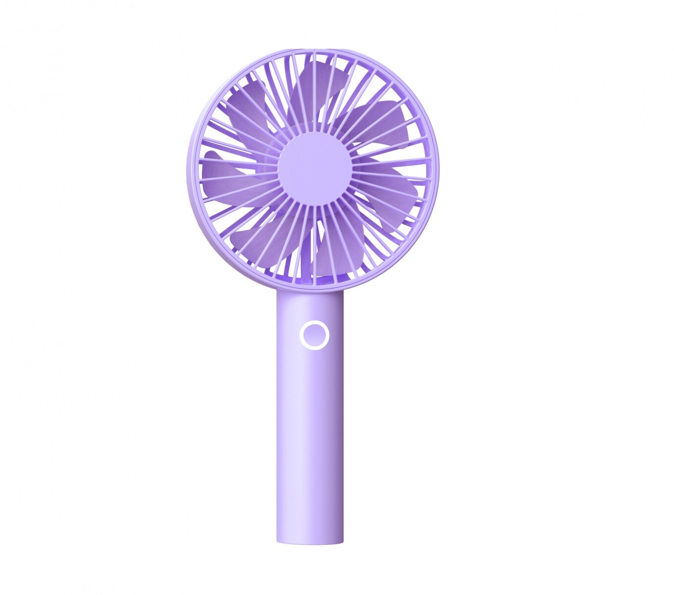 Ventilador de mano 1200mAh - violeta 