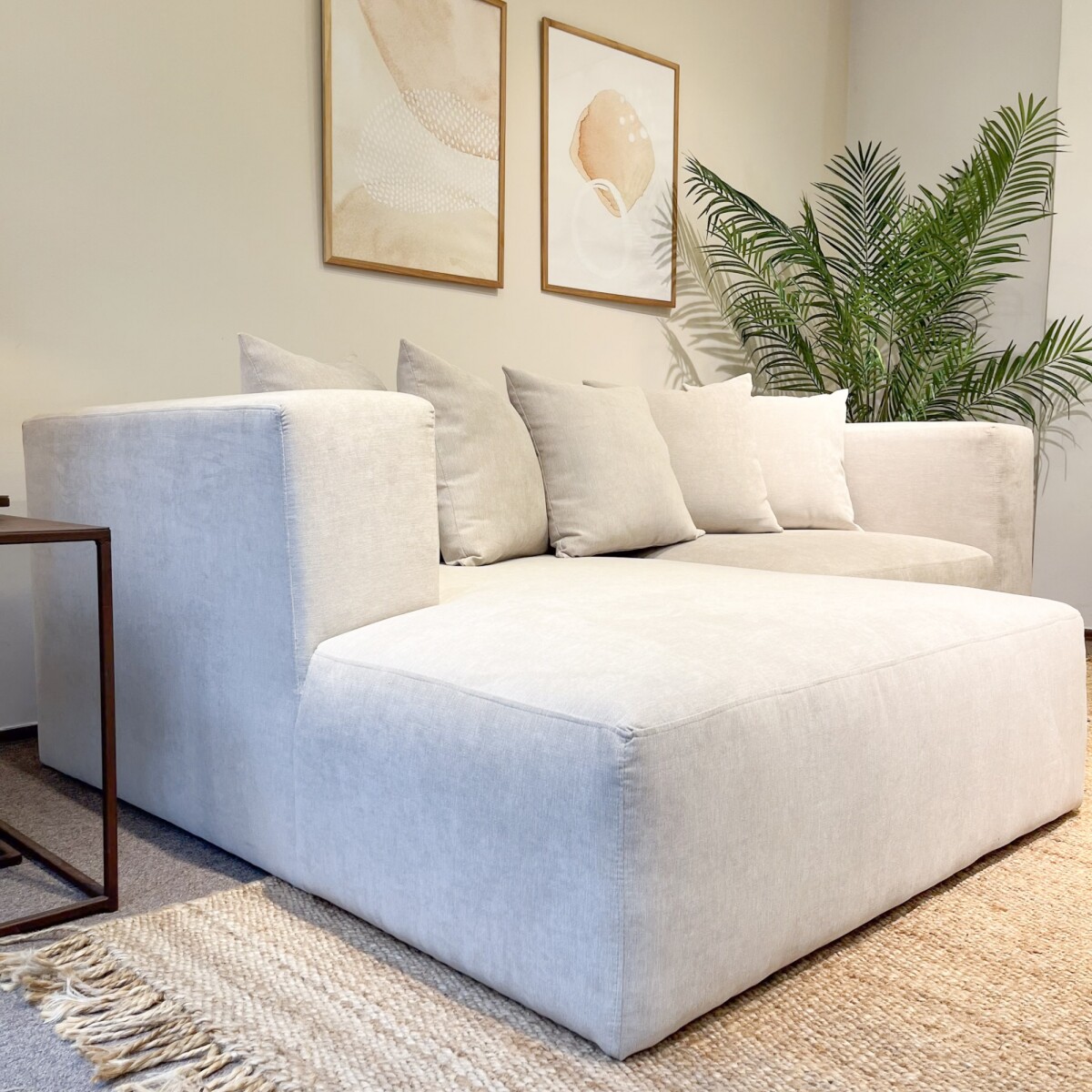 Sofá Trento con Chaise Longe 240x100x160cm (Por Pedido) 