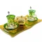 Set de té para dos personas vip color Verde