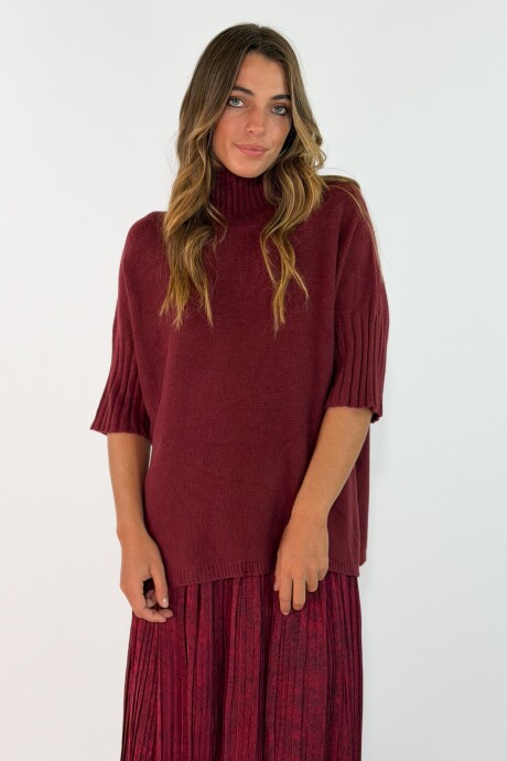 SWEATER AZUCENA Bordo