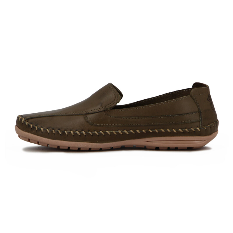 Starsax Rutero Hombre Capellada Con Costura Oliva