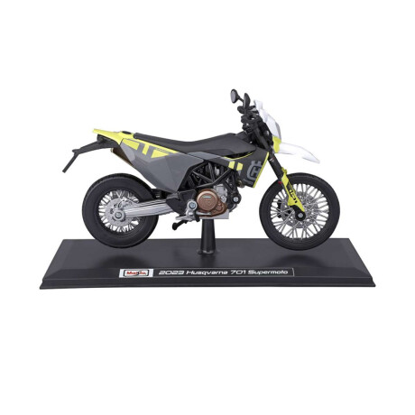 Motocicleta Maisto Husqvarna 701 Supermoto Escala 1:12