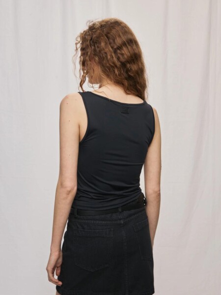 MUSCULOSA D.CASSIN MISTIC BAS NEGRO
