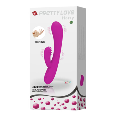 Vibrador Estimulador Harry Pretty Love + Gel Neutro Vibrador Estimulador Harry Pretty Love + Gel Neutro