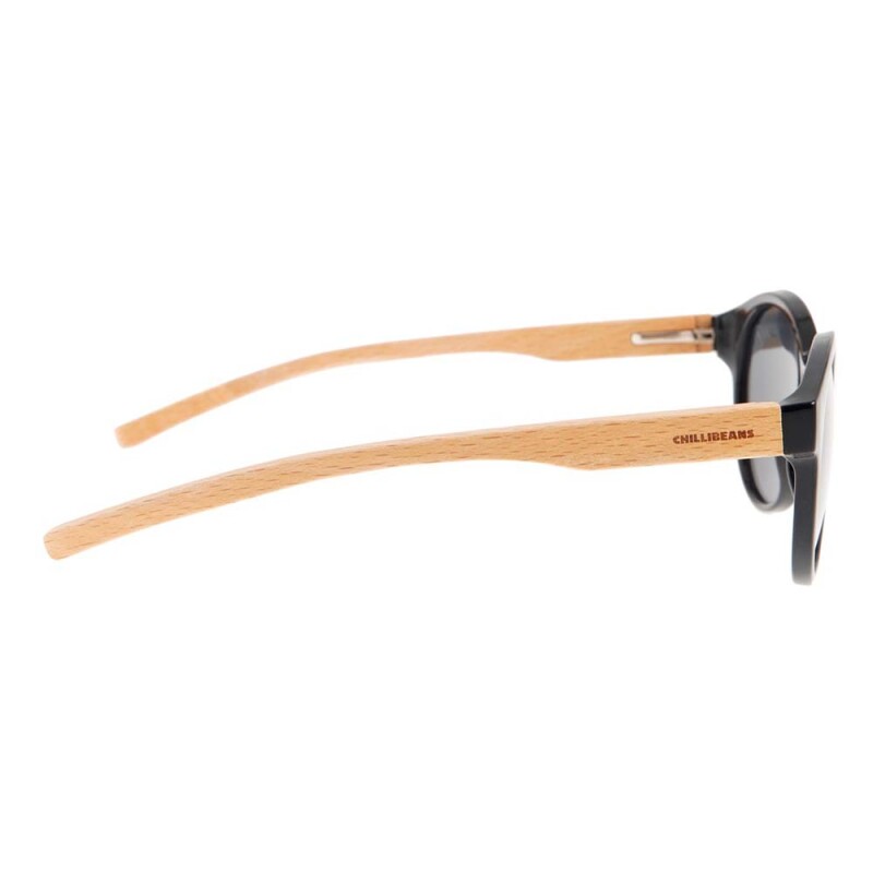 Lentes De Sol Chilli Beans Redondo - Unisex Fume/negro
