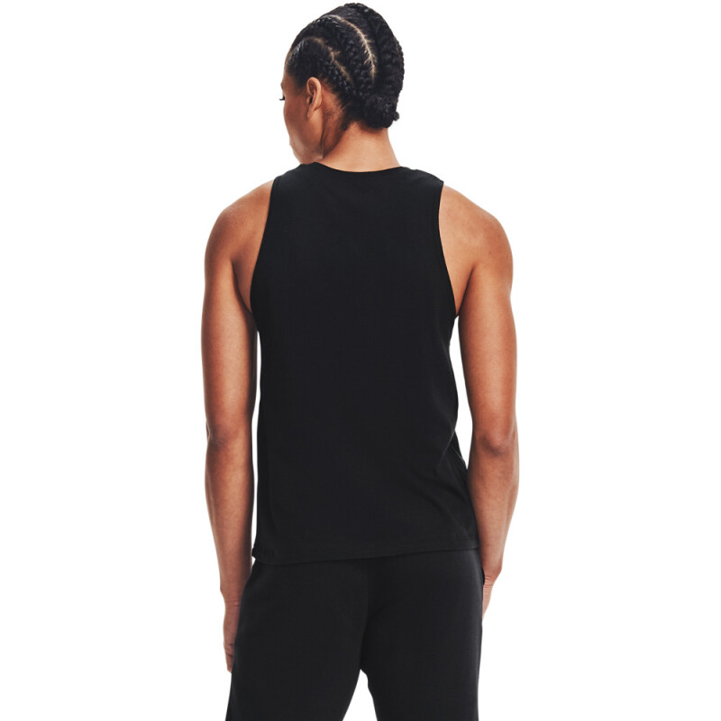 UA W LIVE SPORTSTYLE TANK-BLK BLK-001