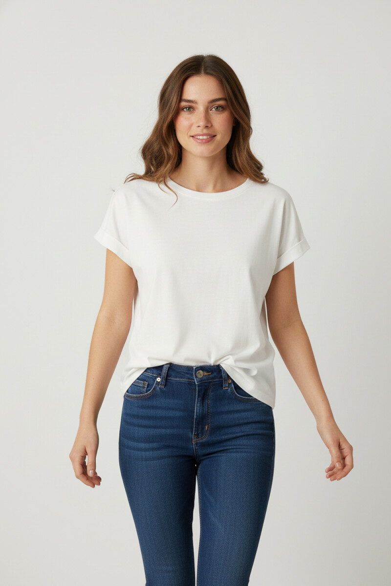 Remera Owais - Marfil / Off White 